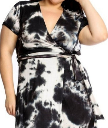 THE PLUS TIE ME UP MAXI DRESS